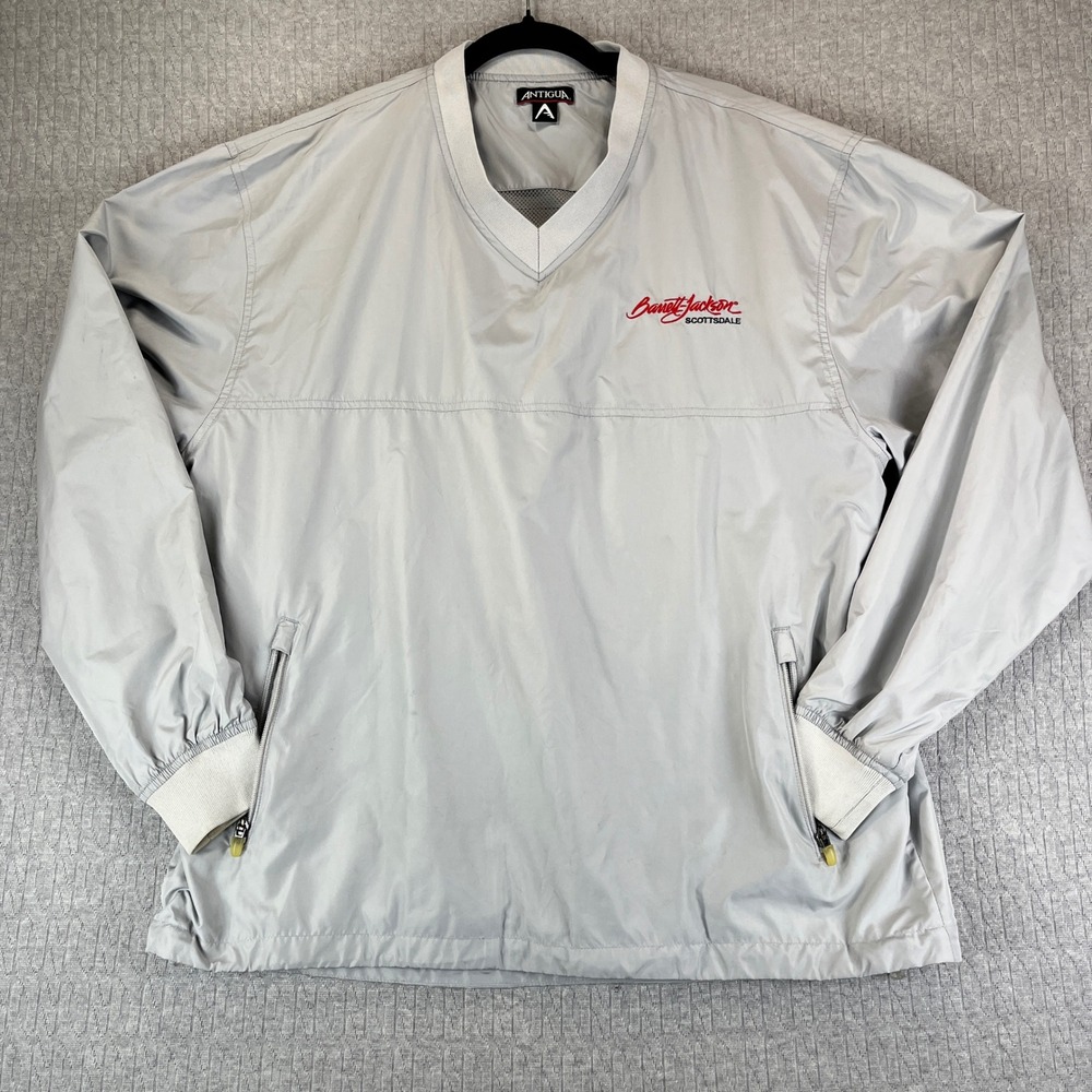 Antigua Barrett Jackson Scottsdale Golf Windbreaker ‎ Men M classic car auction - Picture 2 of 11
